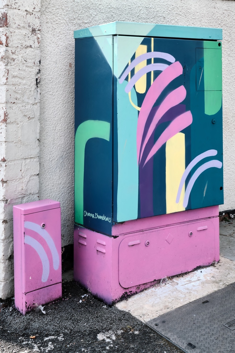 Abstract Utility Box