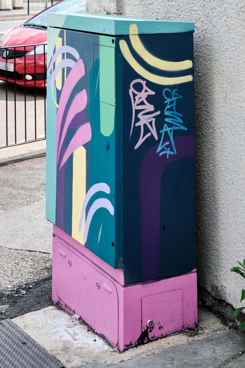 Abstract Utility Box