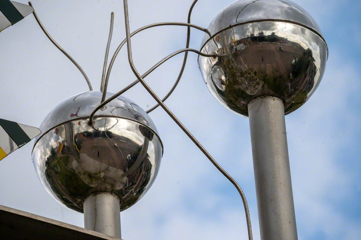 Rugeley Town Station sculpture