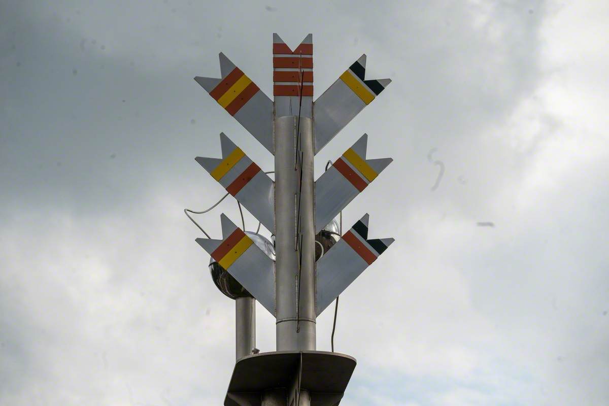 Rugeley Town Station sculpture