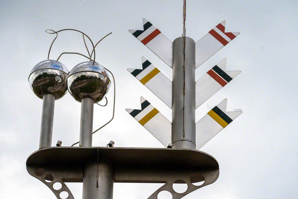 Rugeley Town Station sculpture