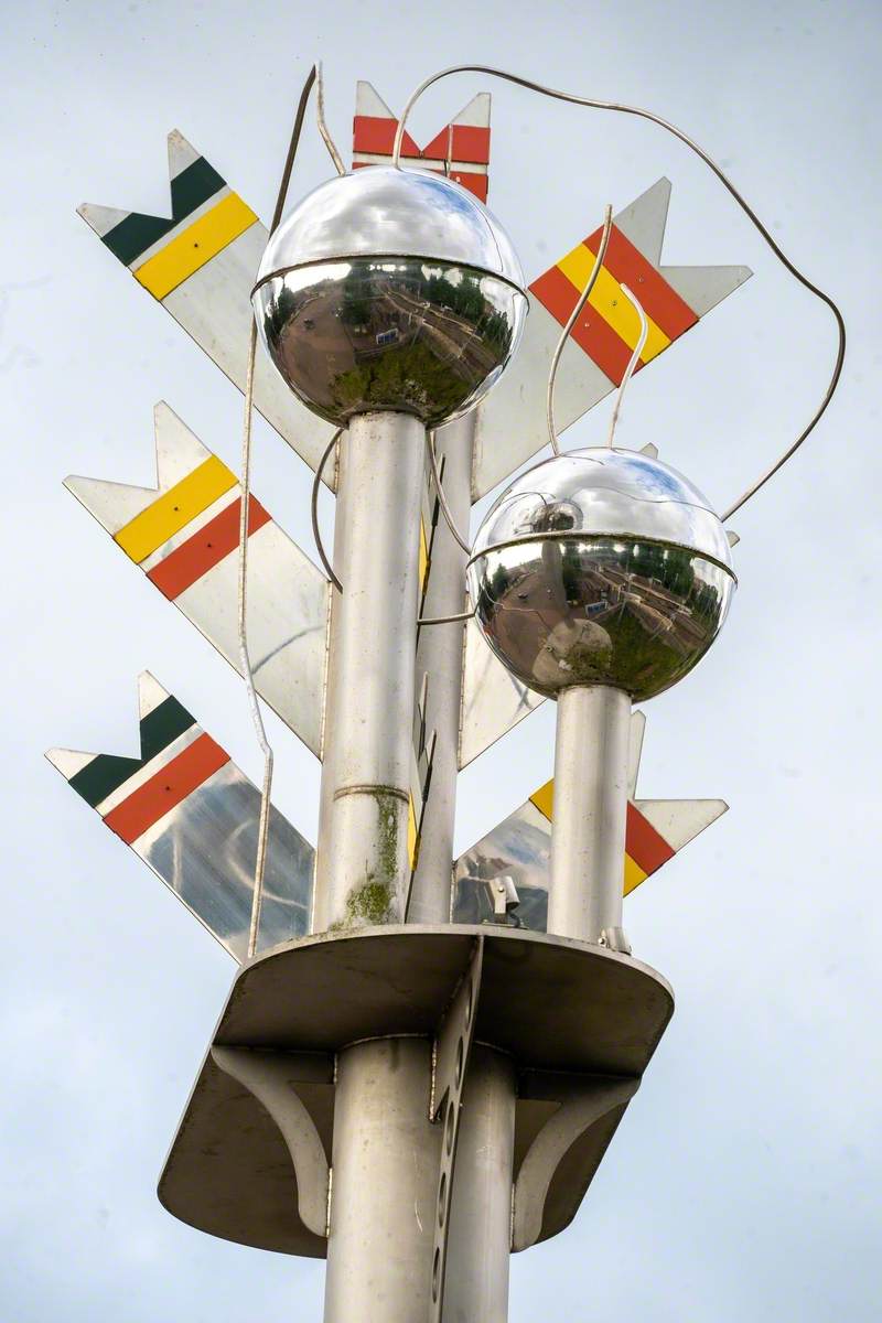 Rugeley Town Station sculpture