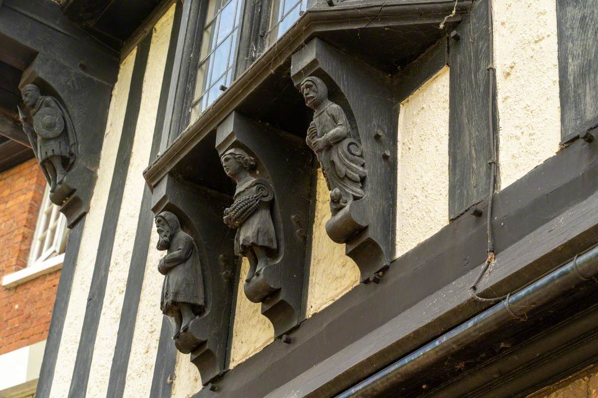 Façade Bracket Carvings