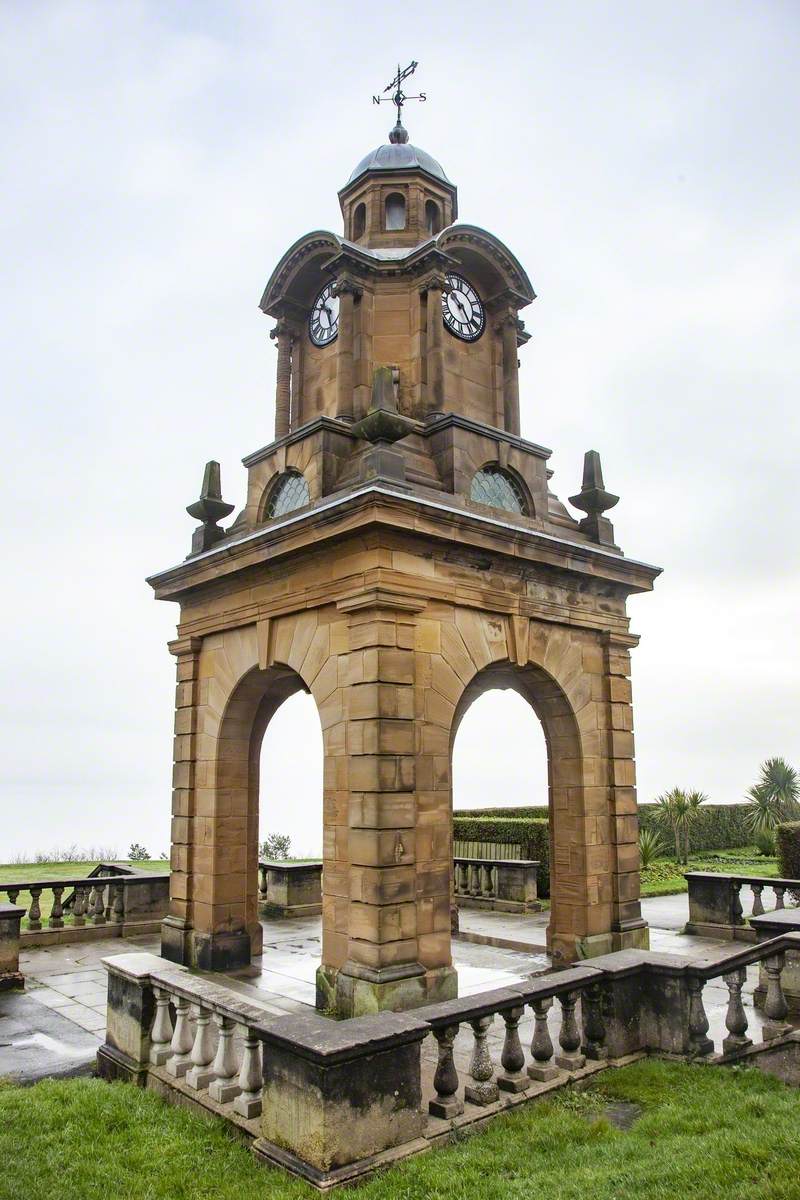 Coronation Clock Tower Art UK