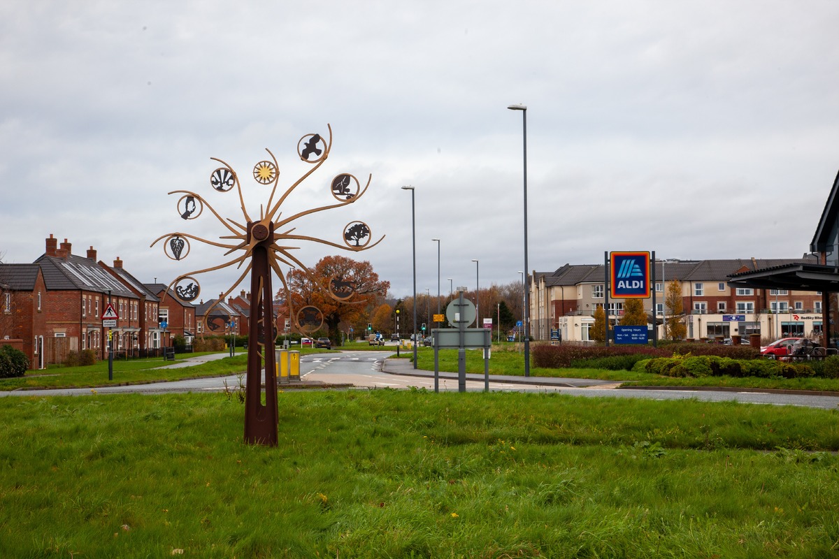 Spiral Time Sowerby Clock