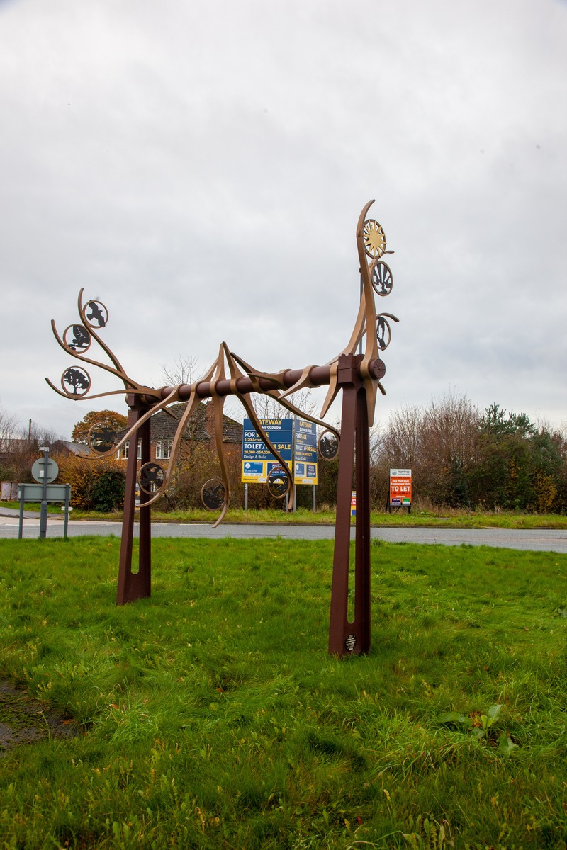 Spiral Time Sowerby Clock