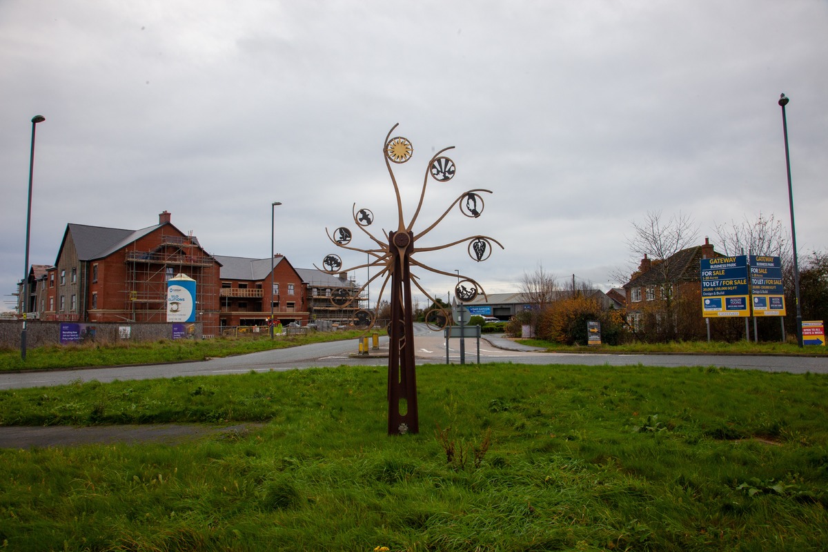 Spiral Time Sowerby Clock