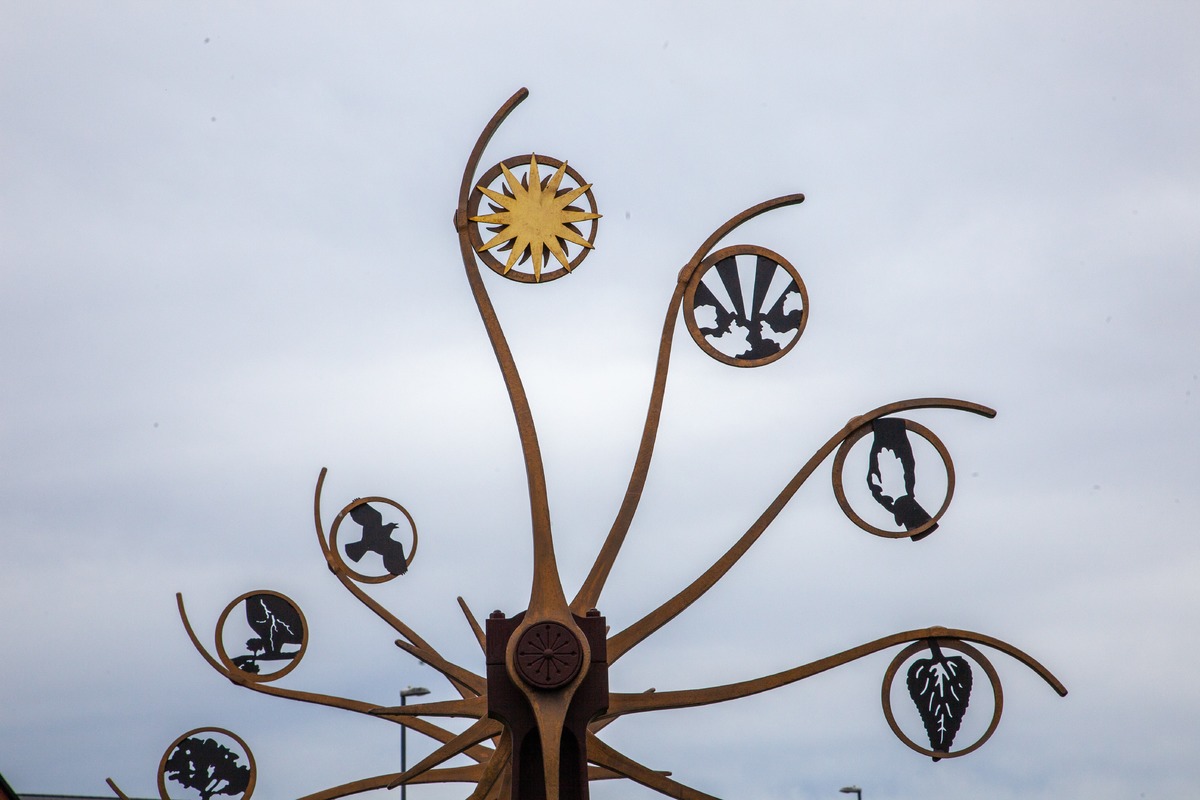 Spiral Time Sowerby Clock