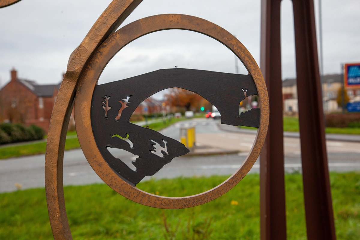 Spiral Time Sowerby Clock