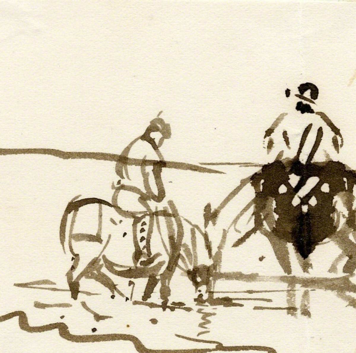 Figures on Horseback