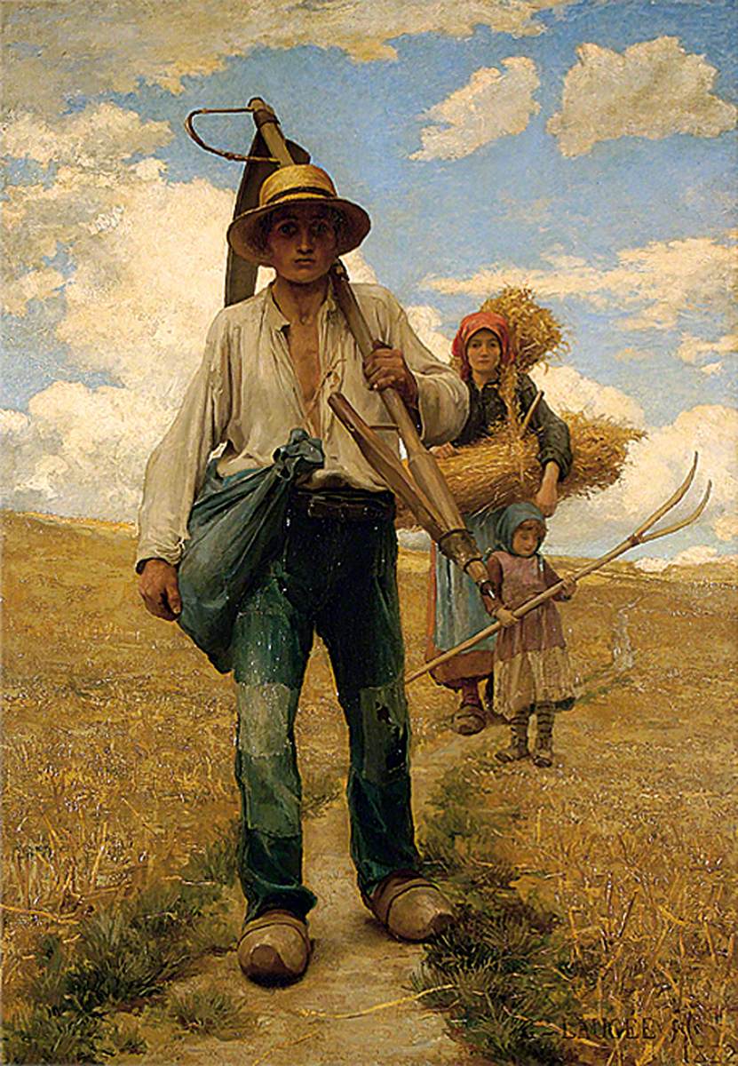 Peasants Working In The Field