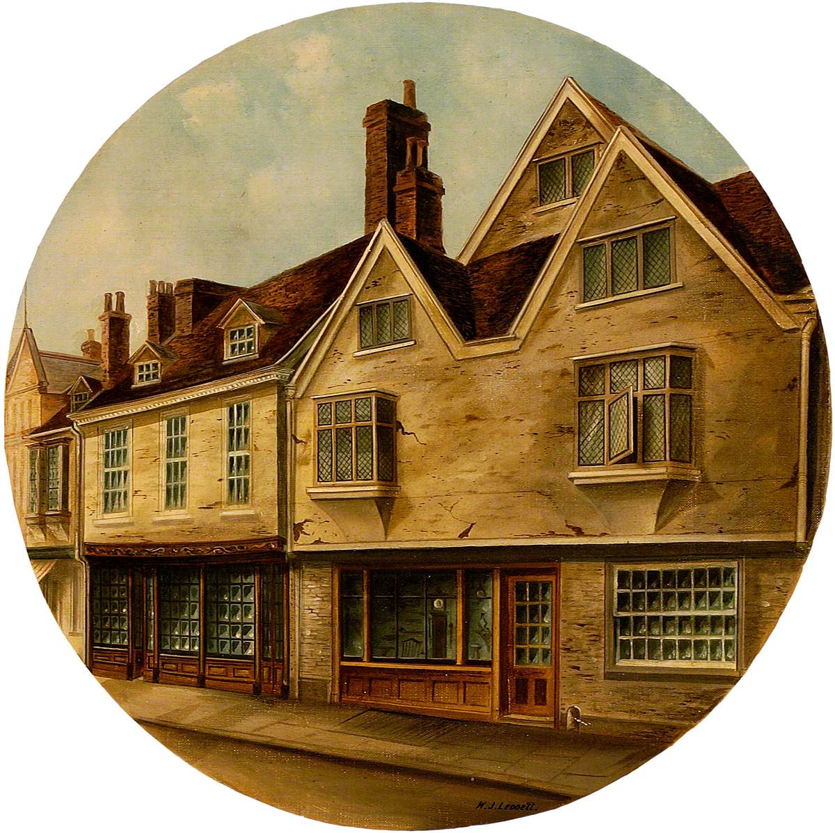 Upper Brook Street, Underwood's First Premises and Pallants' Refreshment Rooms, Ipswich