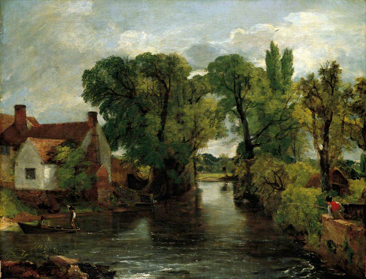 The Mill Stream, Willy Lott's House