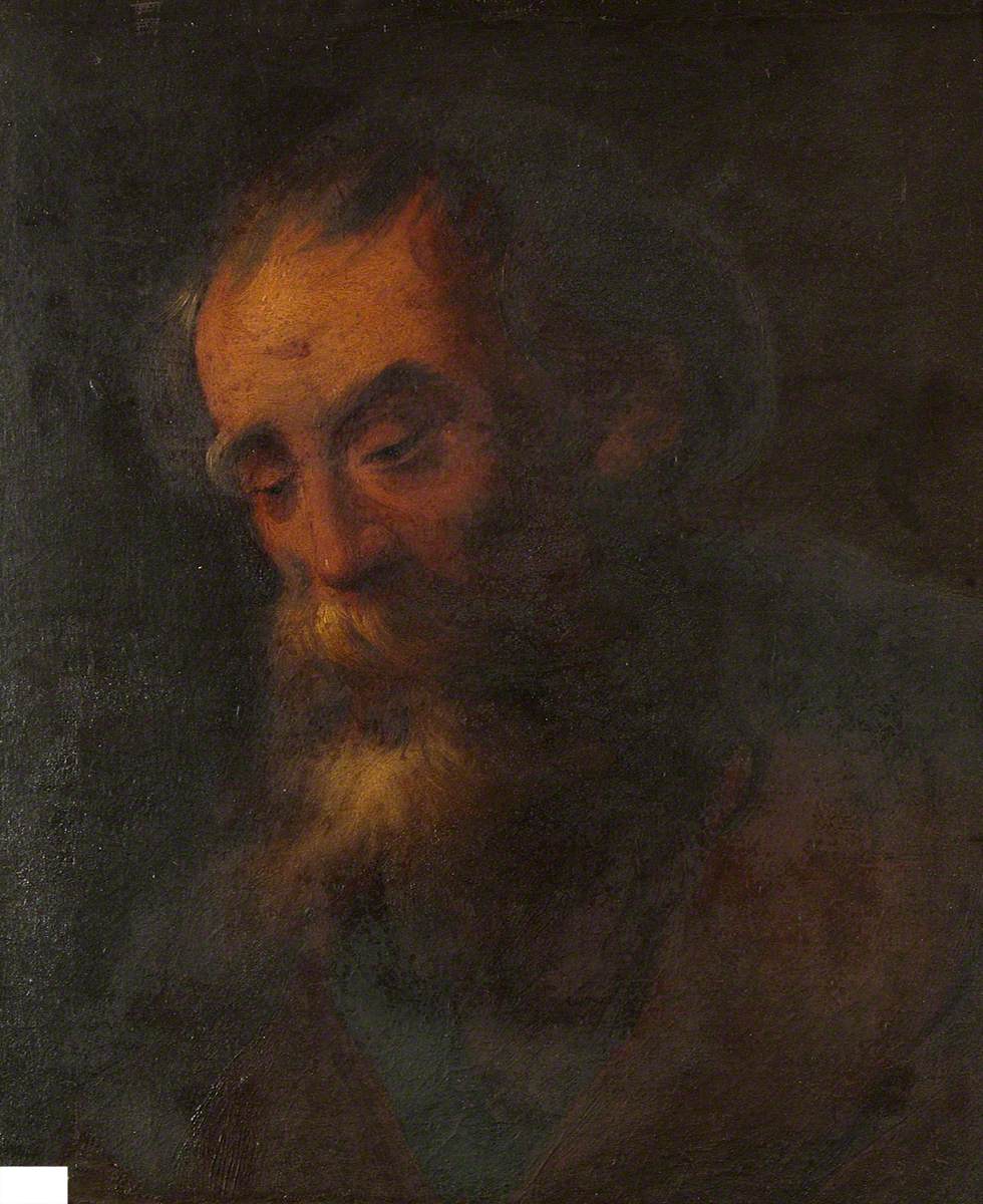 Old Man, Possibly a Saint | Art UK