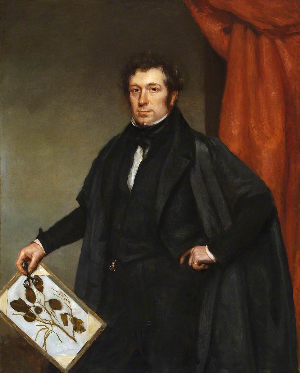 Professor John S. Henslow (1796–1861), President of Ipswich Subscription Museum (1850)