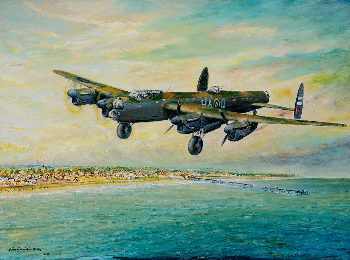 Lancaster Bomber B1, LM258, HA-Q of 218 Squadron