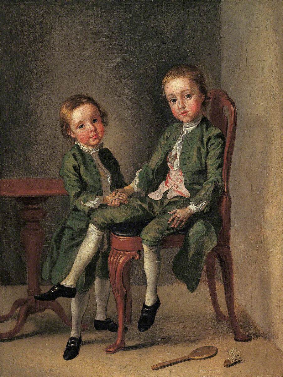 Portrait of Two Boys