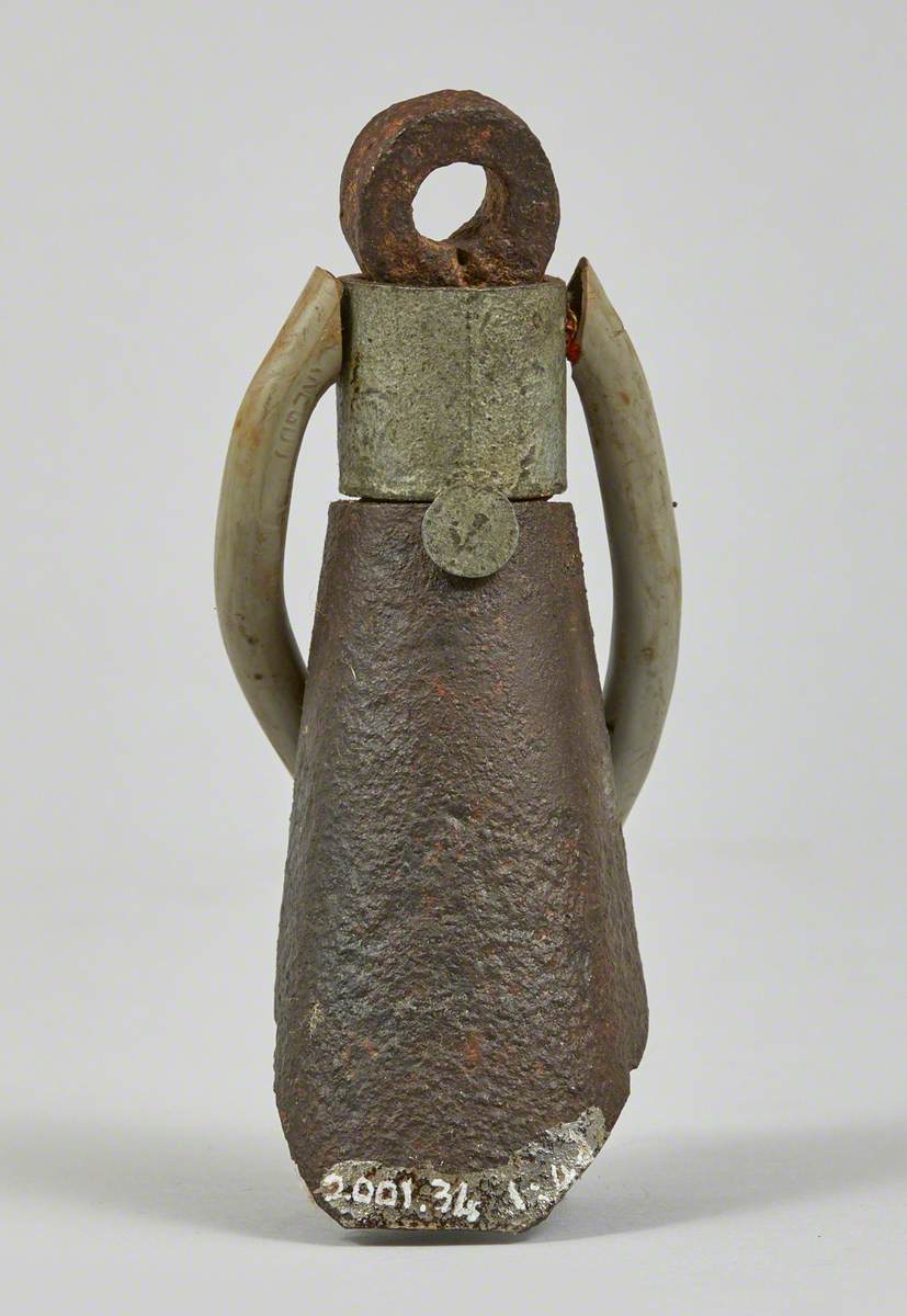 Metal Junk Sculpture: Child in Skirt