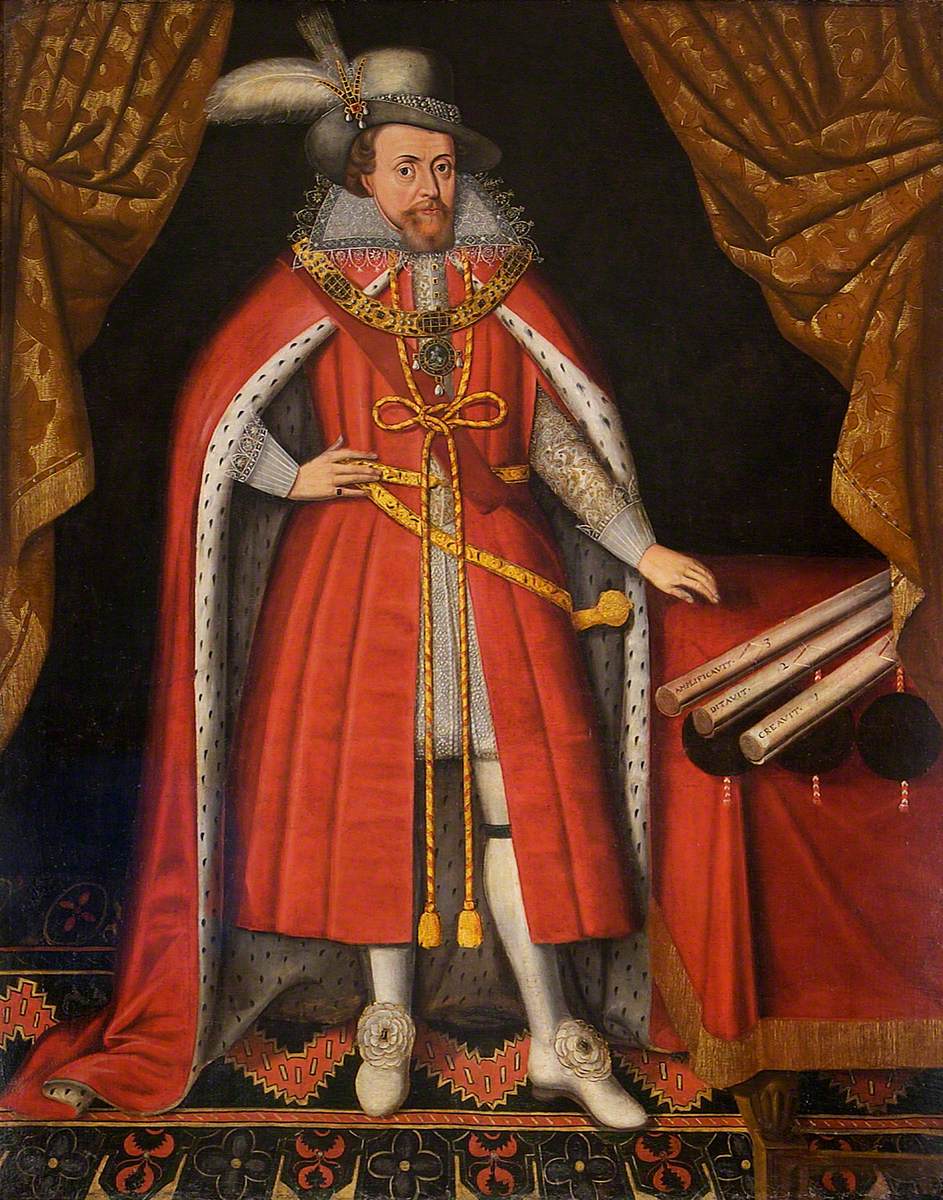 James I (1566–1625), in His State Clothes