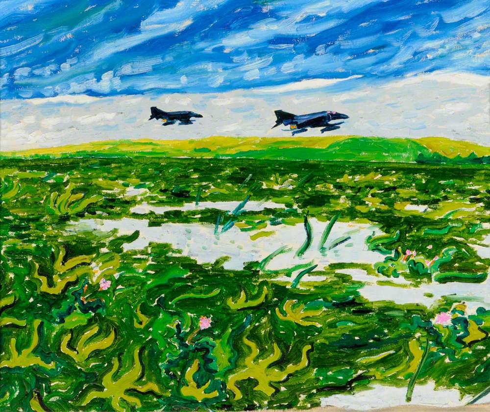 Landscape with Fighter Planes*