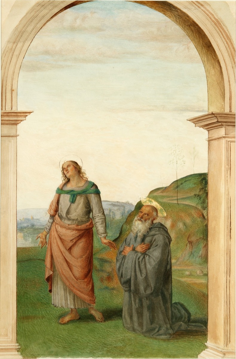 Saint John and Saint Benedict