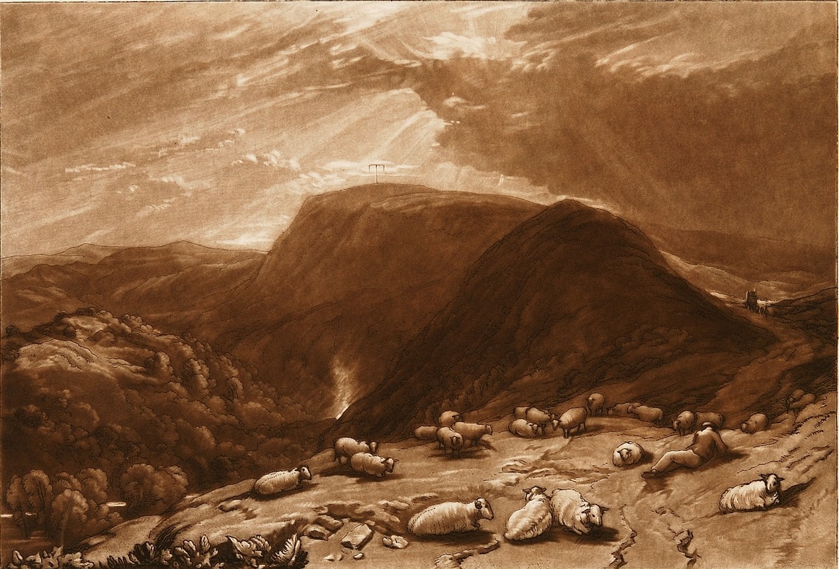 Hind Head Hill (from 'Liber Studiorum')