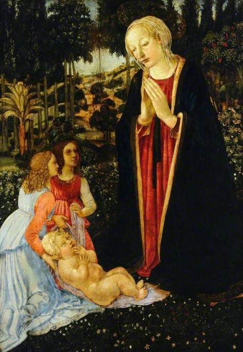 Virgin and Child with Angels