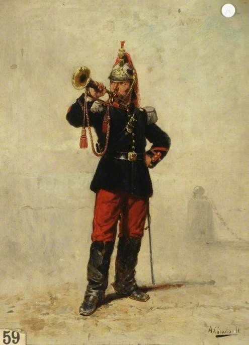 A French Guardsman