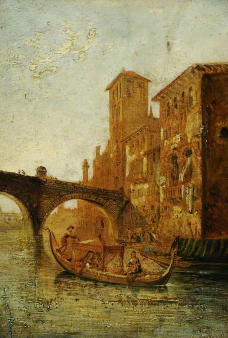 Canal Scene, Venice