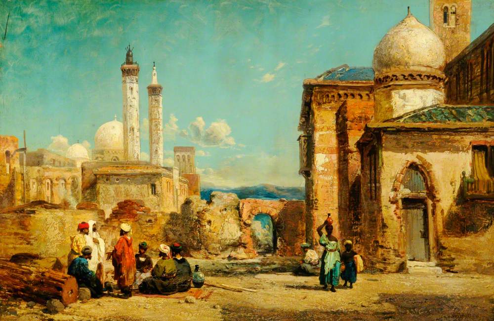 Scene in Morocco