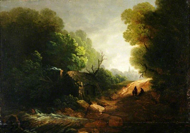 Landscape with a Small Cottage