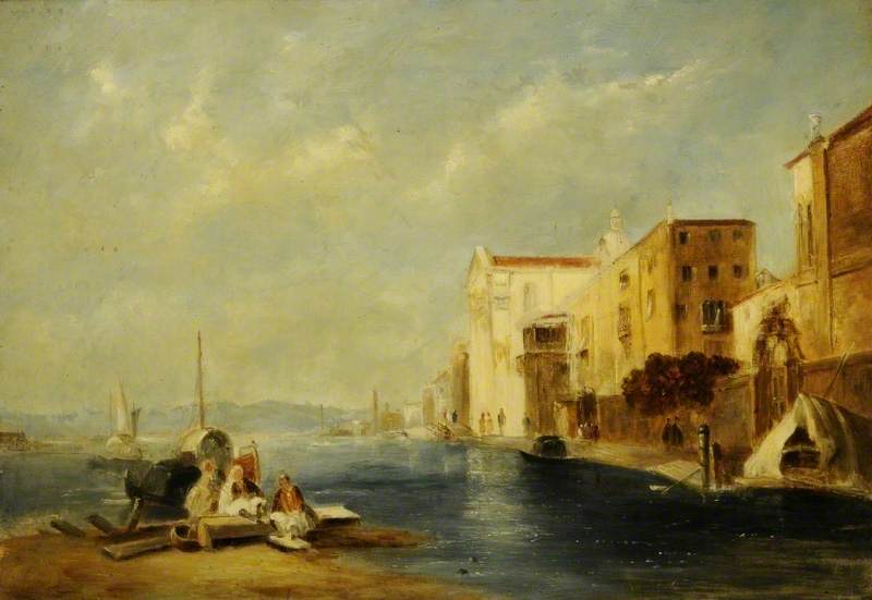 The Canal of the Giudecca, and the Church of the Gesuati, Venice