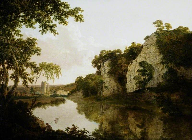 Landscape with Dale Abbey, Derbyshire