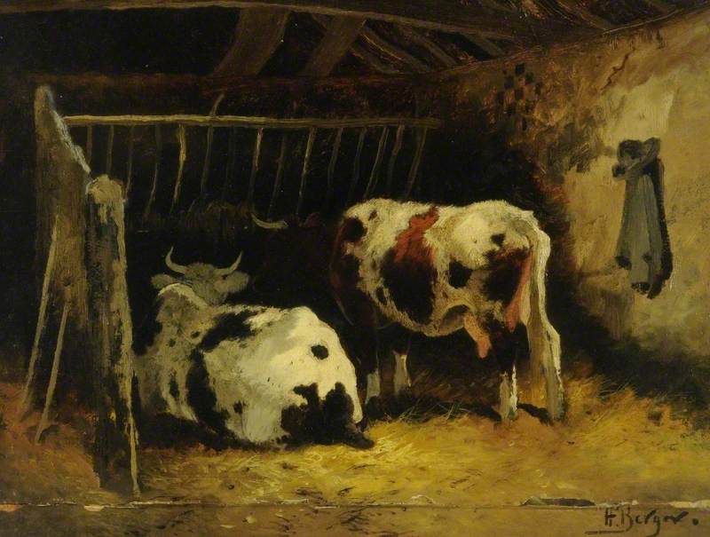 Cattle in a Stall