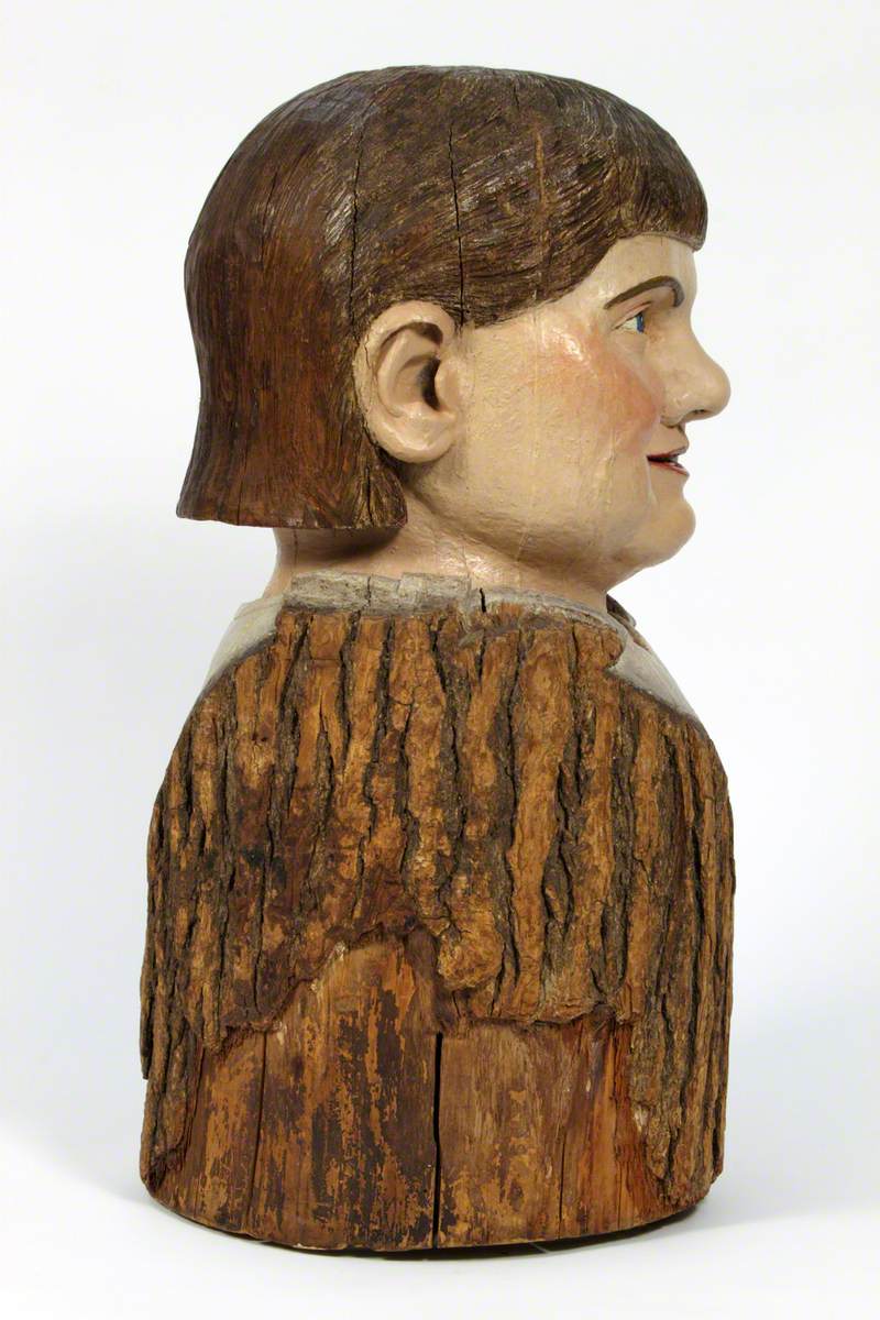 Carved Male Head