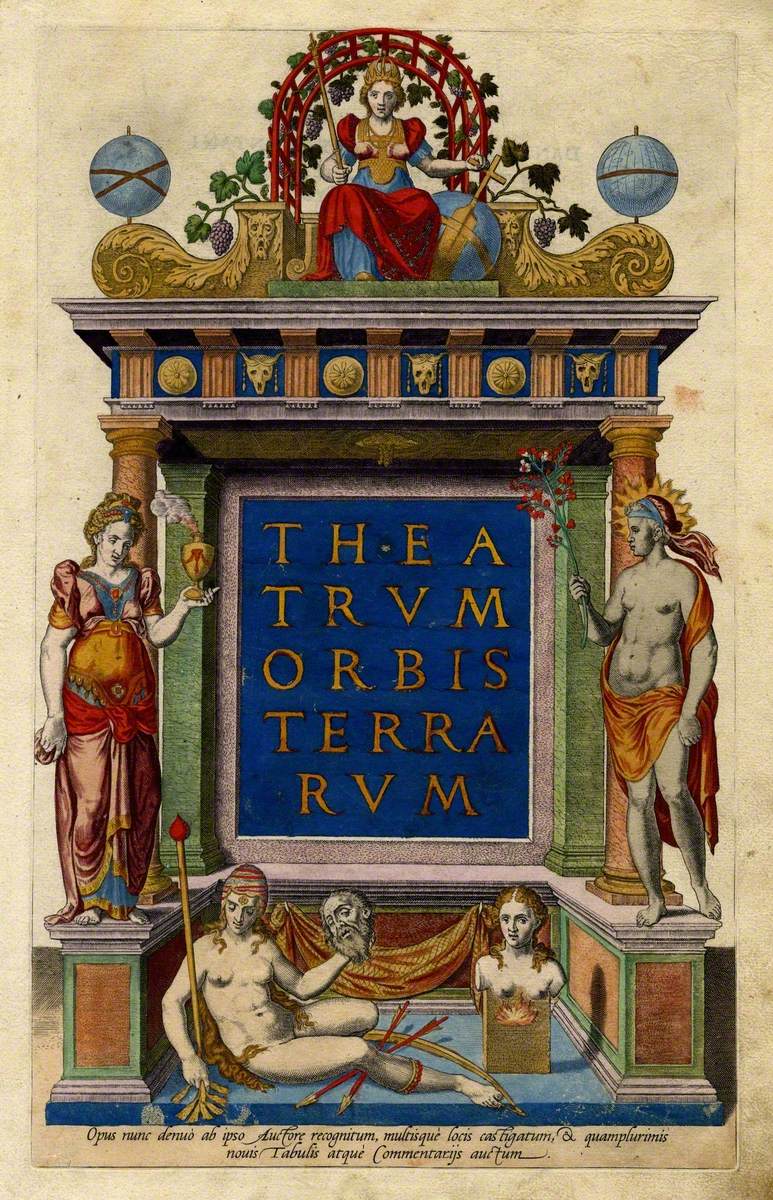 Title Page of ‘Theatrum Orbis Terrarum’