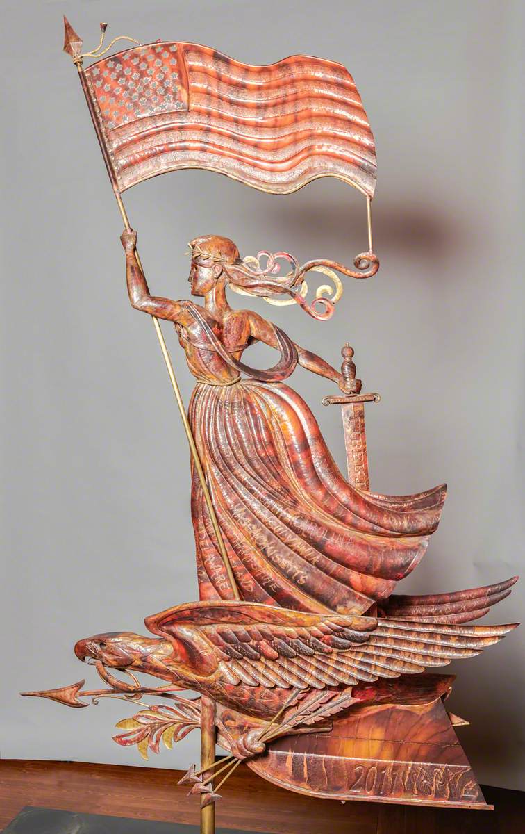 Lady Liberty Weathervane