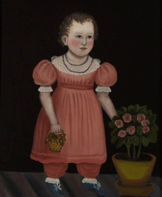 Child in a Pink Dress