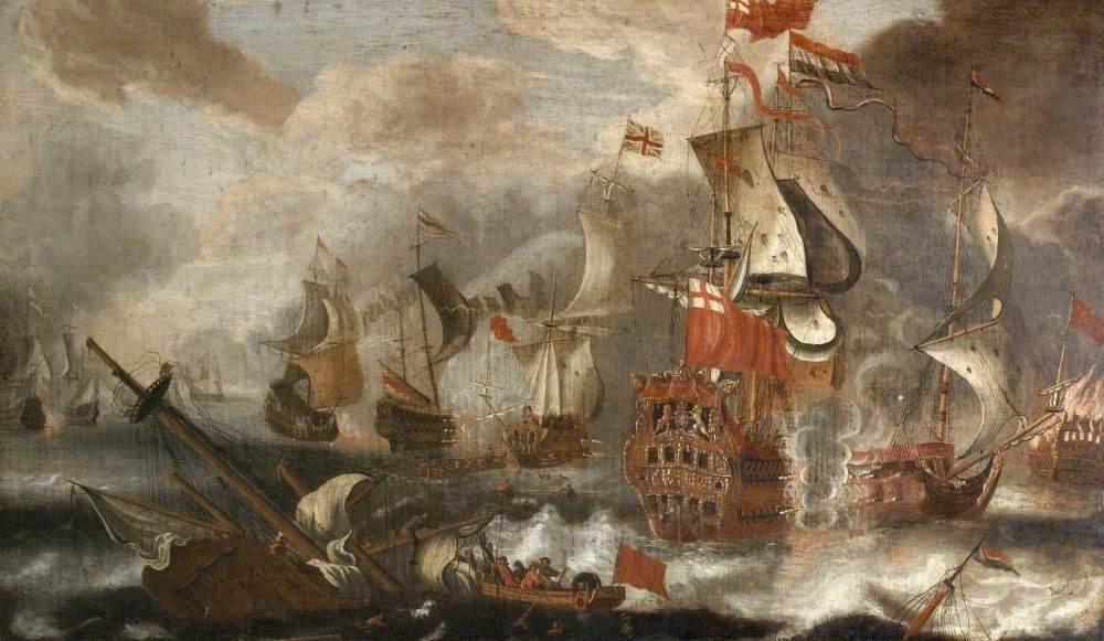 The Battle of Lowestoft, 3 June 1665 | Art UK
