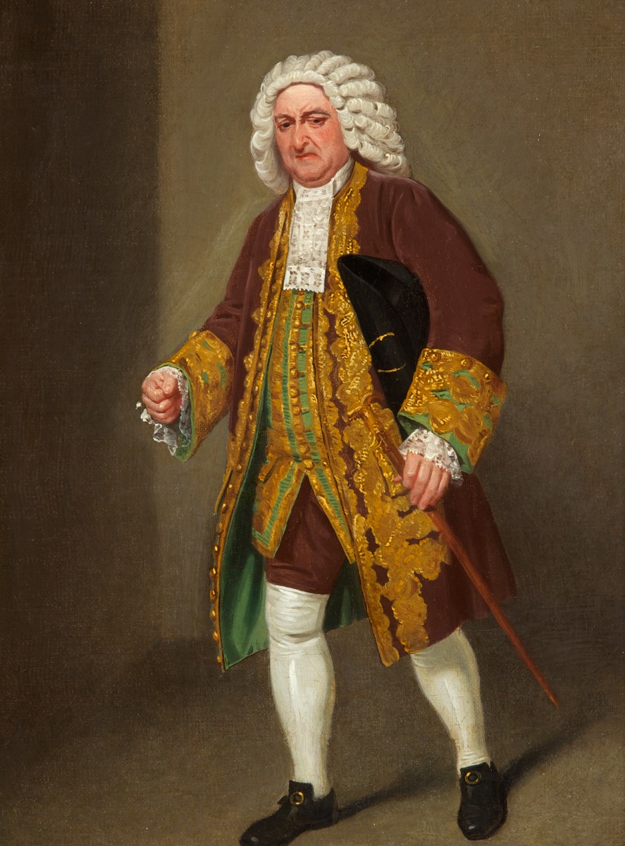Richard Wilson as Sir Francis Wronghead in 'The Provok'd Husband' by Colley Cibber, Covent Garden, 1790