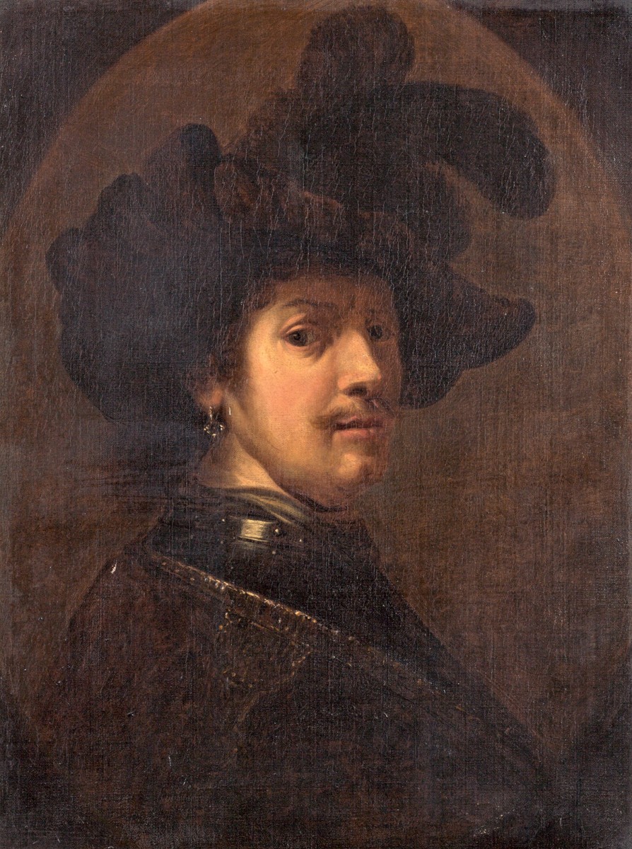 Rembrandt's Self Portrait as an Officer