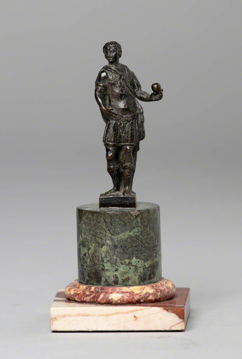Roman Soldier Holding an Orb