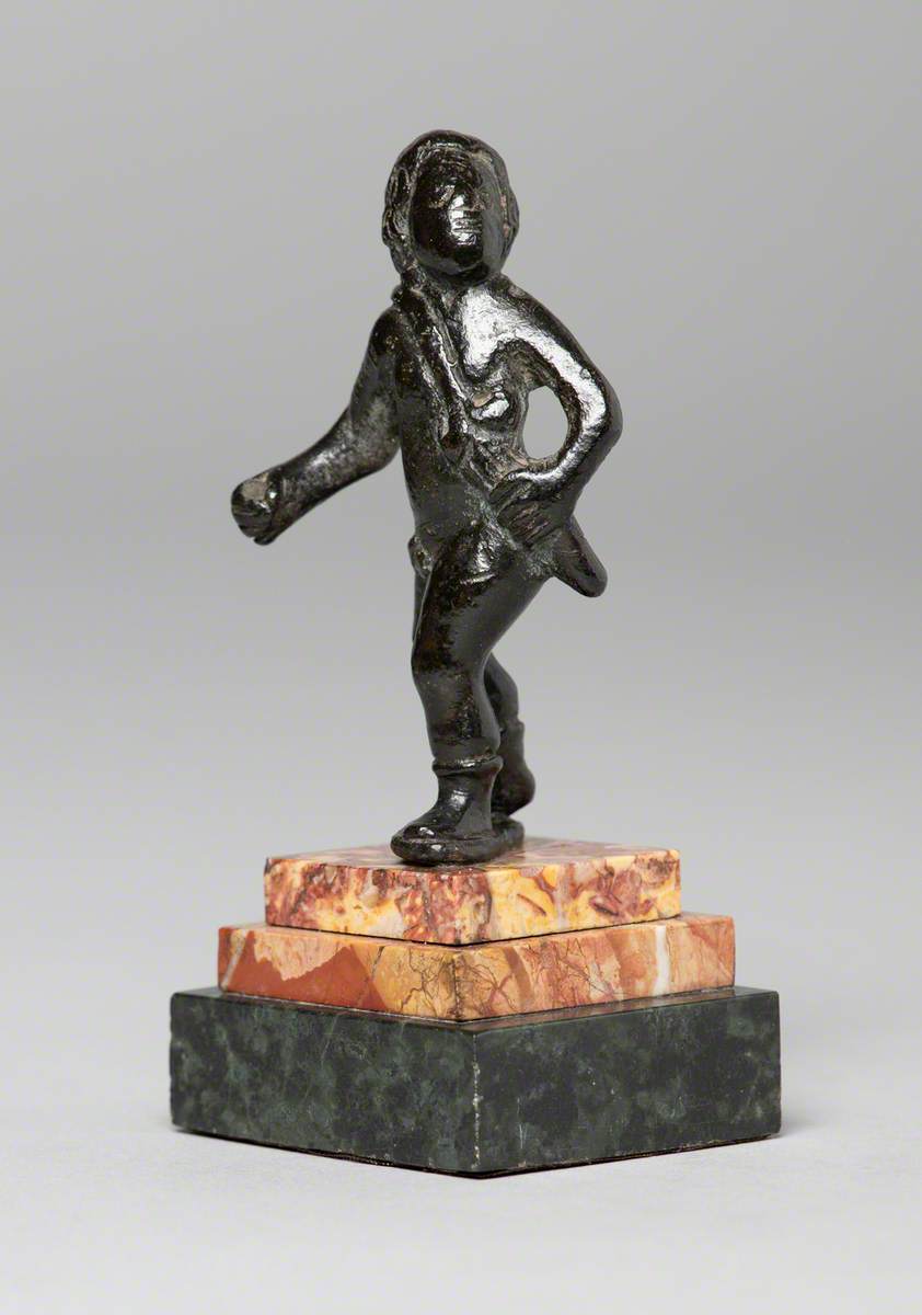 Cupid Holding a Bow and Quiver