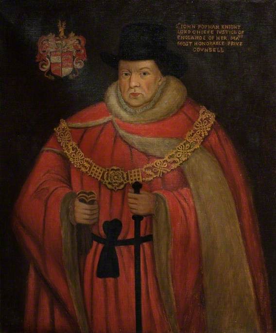Sir John Popham, Lord Chief Justice of England (1531–1607)
