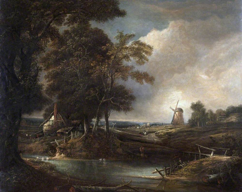 Landscape with a Windmill