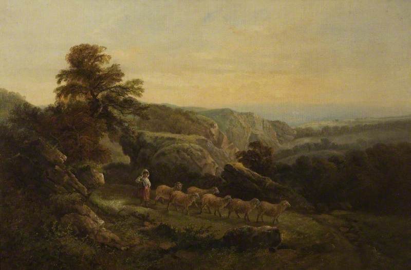 Landscape with Sheep