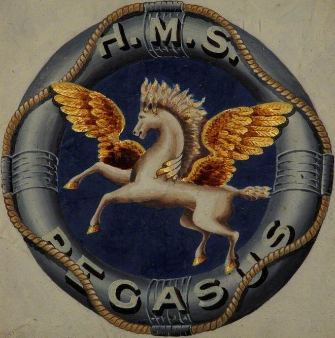 HMS 'Pegasus' Badge