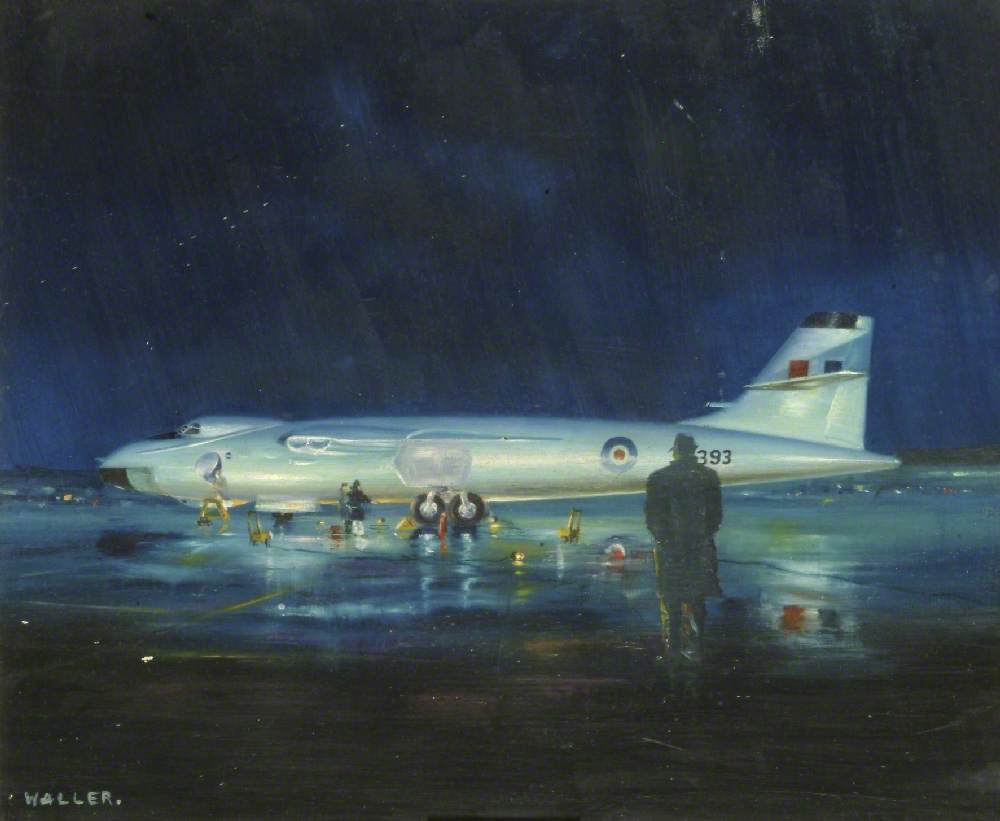 Vickers Valiant Night Scene