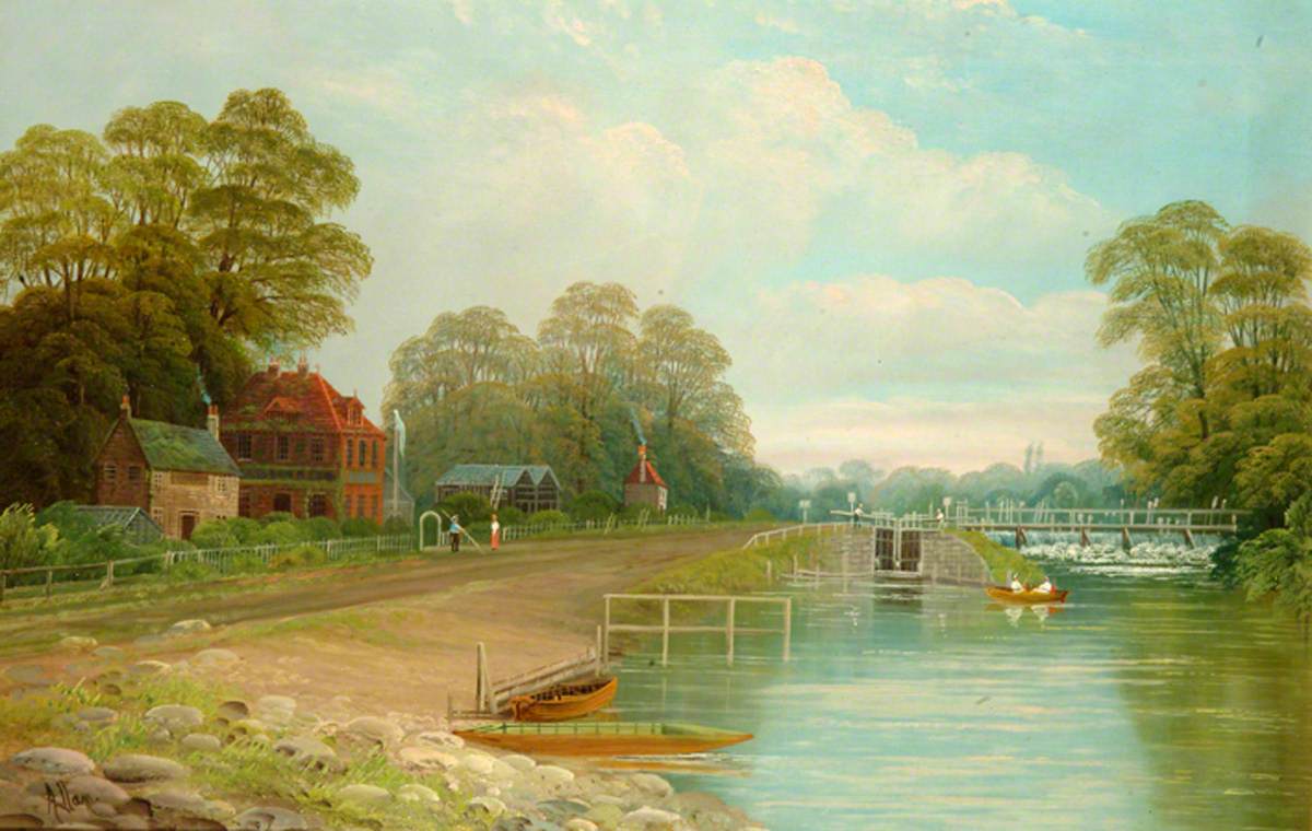 'Angler's Rest' and Bell Weir, Surrey