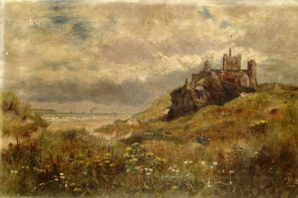 Coastal Landscape with Castle